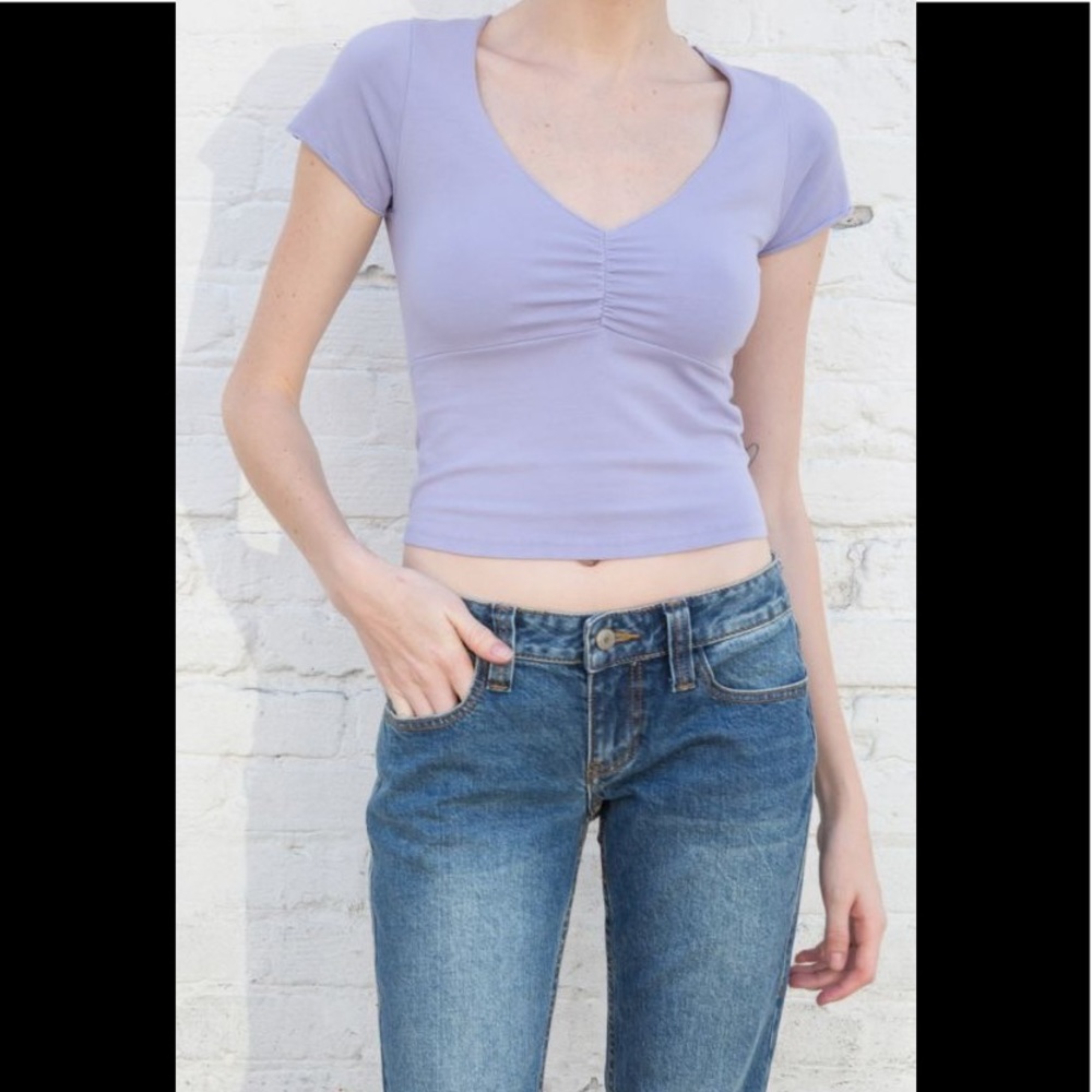 Brandy Melville purple Gina top - Picture 1 of 5